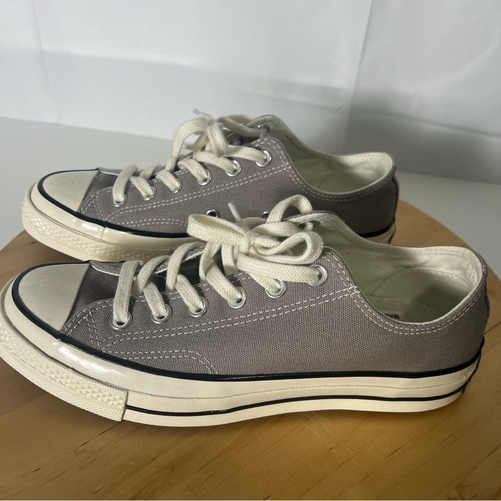 Converse Chuck Taylor All Star Classic Low Top Sneak Gray Unisex Men 6.5 W8.5